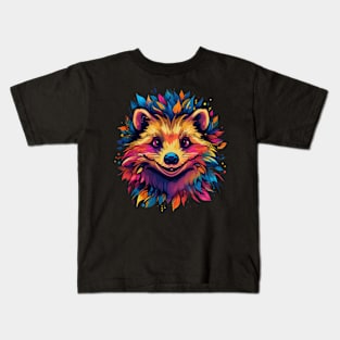 Hedgehog Smiling Kids T-Shirt